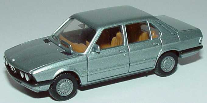 Foto 1:87 BMW 528i (E28) grausilber-met. herpa 3041