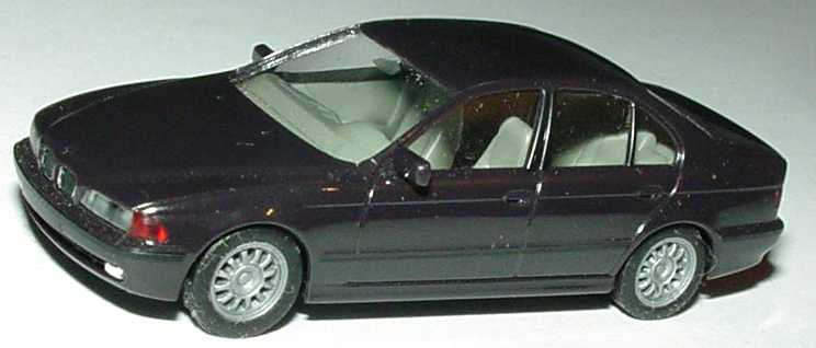 Foto 1:87 BMW 528i (E39) schwarz herpa 021920