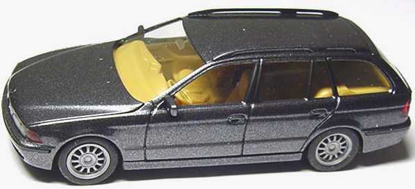 Foto 1:87 BMW 528i touring (E39) dunkelblaugrau-met. herpa