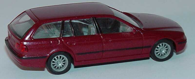 Foto 1:87 BMW 528i touring (E39) weinrot-met. (ohne Dachreeling) (Bastelware) (Bastelware) herpa 032322