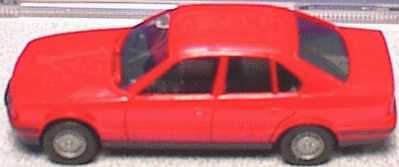 Foto 1:87 BMW 535i (E34) signalrot herpa 020656