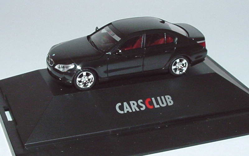 BMW 5er (E60) schwarz CarsClub herpa 196949 in der 1zu87.com Modellauto -Galerie