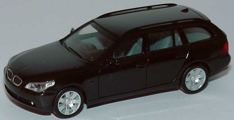 Foto 1:87 BMW 5er touring (E61) schwarz herpa 023269