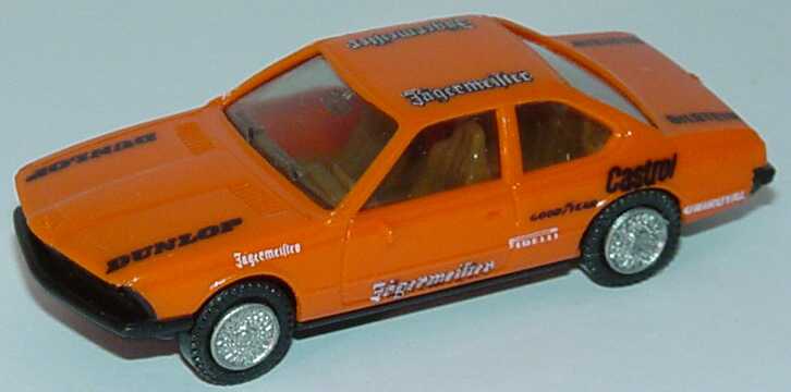 Foto 1:87 BMW 633 CSi (E24) Jägermeister, Vielspeichenfelgen herpa 3554