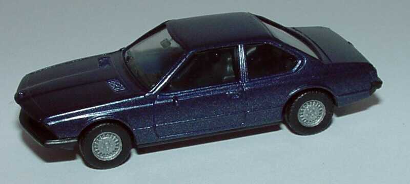 Foto 1:87 BMW 633 CSi (E24) dunkelblau-met. herpa 3000