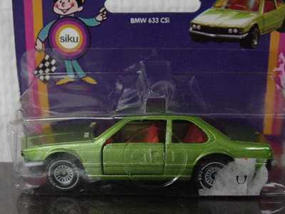Foto 1:55 BMW 633 CSi (E24) grün-met. Siku 1035