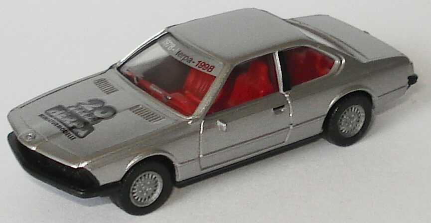 Foto 1:87 BMW 633 CSi (E24) silber-met. 20 Jahre Herpa herpa