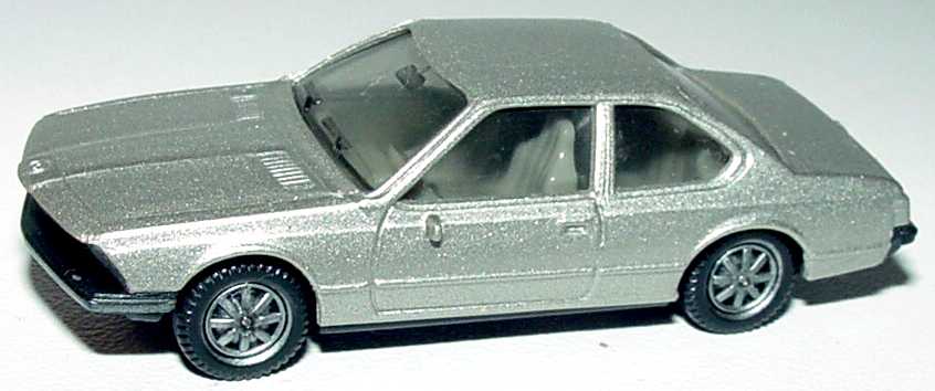 Foto 1:87 BMW 633 CSi (E24) silbermet., IA grau herpa 3000