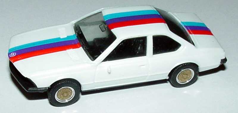 Foto 1:87 BMW 633 CSi (E24) weiß mit M-Streifen herpa