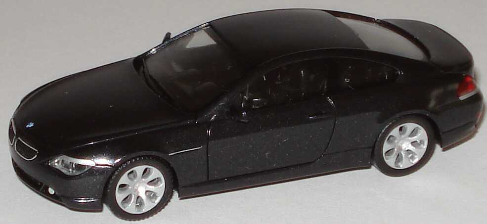 Foto 1:87 BMW 6er Coupé (E63) saphirschwarz-met. herpa 80410153274