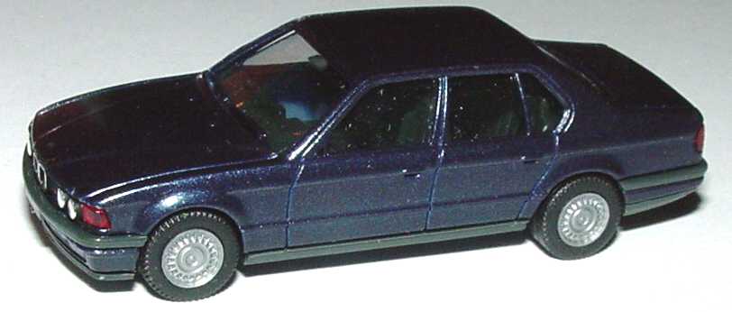 Foto 1:87 BMW 735i (E32) blau-met. herpa 030434