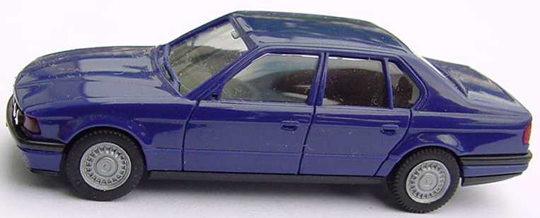 Foto 1:87 BMW 735i (E32) dunkelblau herpa 2043