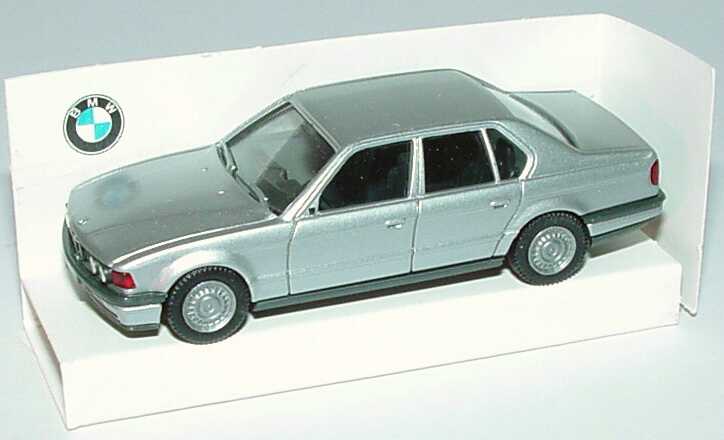 Foto 1:87 BMW 735i (E32) silber-met. Werbemodell herpa 92229417150