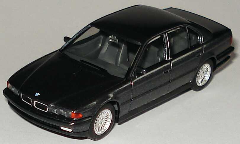 Foto 1:87 BMW 740i Facelift (E38 LCI) schiefergrau-met. herpa 032629