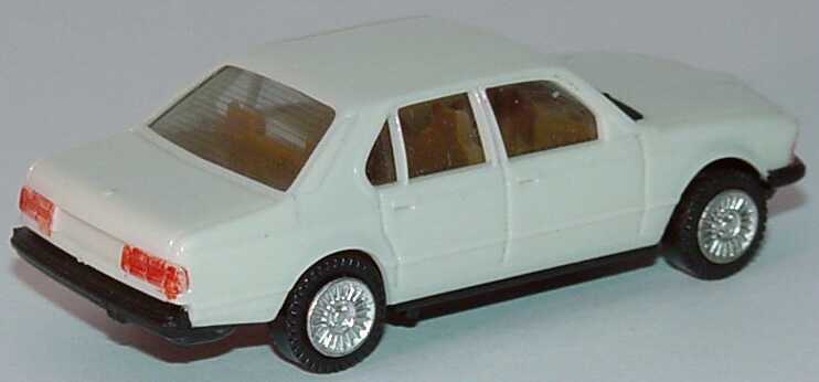 Foto 1:87 BMW 745i (E23) altweiß, IA beige (Bastelware) herpa 2027