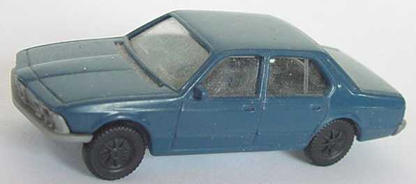 Foto 1:87 BMW 745i (E23) blaugrau Fleischmann