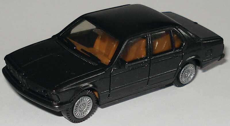 Foto 1:87 BMW 745i (E23) schwarz-met. herpa 3027