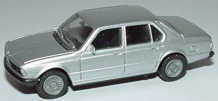 Foto 1:87 BMW 745i (E23) silbermet., IA schwarz herpa 3027