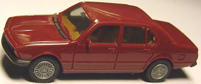 Foto 1:87 BMW 745i (E23) weinrot herpa 2027