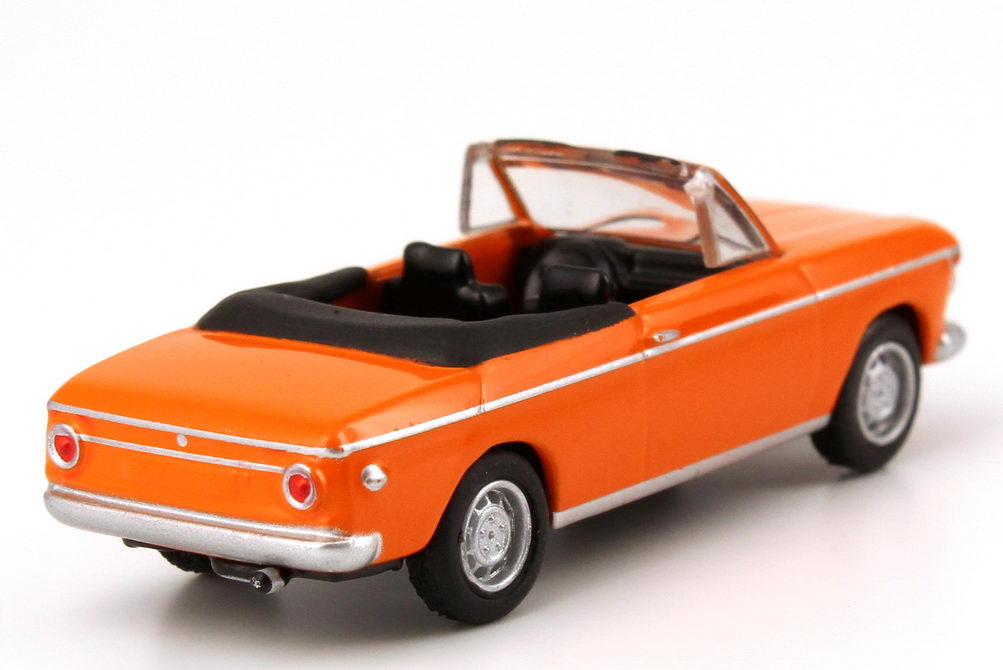 Foto 1:87 BMW Classic Set-Packung Youngtimer BMW 2002 (BMW 2002ti fjord-blau-met. + BMW 2002ti Cabrio phönix-orange) Werbemodell BUB 80412186350