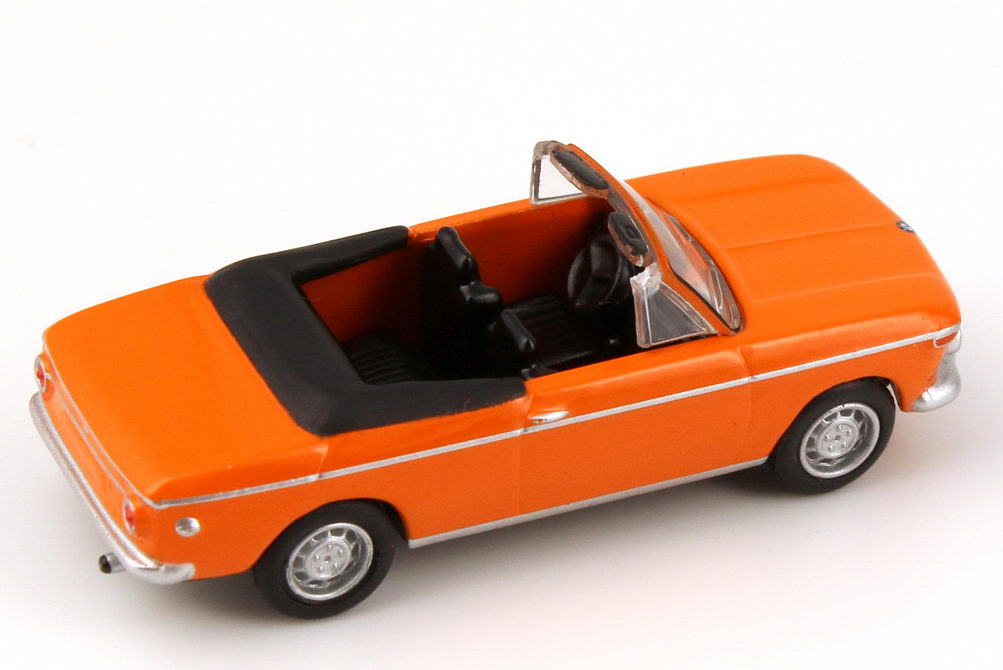 Foto 1:87 BMW Classic Set-Packung Youngtimer BMW 2002 (BMW 2002ti fjord-blau-met. + BMW 2002ti Cabrio phönix-orange) Werbemodell BUB 80412186350