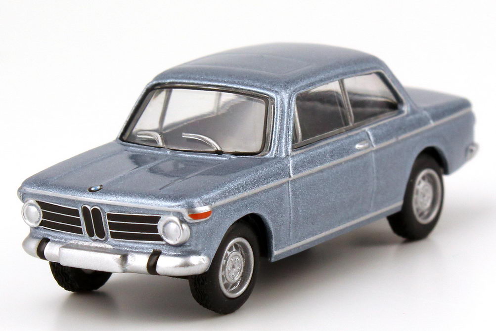 Foto 1:87 BMW Classic Set-Packung Youngtimer BMW 2002 (BMW 2002ti fjord-blau-met. + BMW 2002ti Cabrio phönix-orange) Werbemodell BUB 80412186350