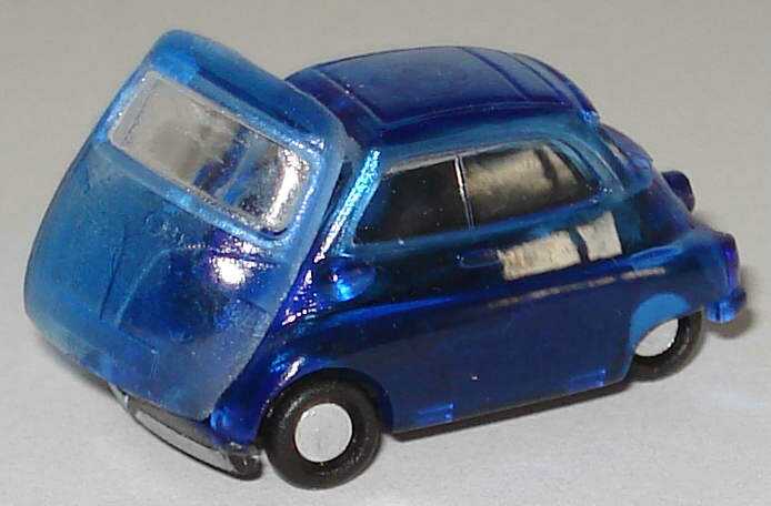 Foto 1:87 BMW Isetta 300 blautransparent I.M.U. 03001