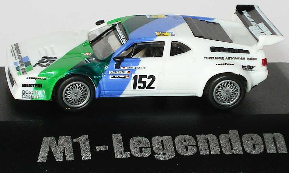 Foto 1:87 BMW M1 Sport 24 h von Le Mans 1985  Vogelsang Nr.152, Grohs / Heger / König (M1-Legenden) MGM