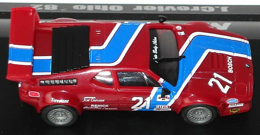 Foto 1:87 BMW M1 Sport IMSA GTO 1982 Crevier & Associates Nr.21, Joe Crevier (M1-Legenden, Ohio ´82) MGM