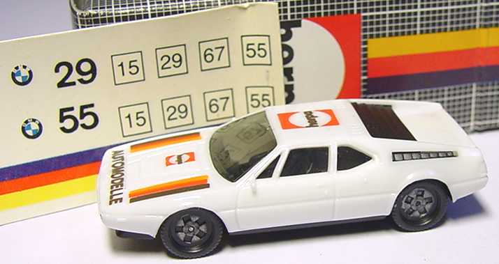 Foto 1:87 BMW M1 herpa Automodelle (mit Naßschiebebogen und Karton) herpa 3551