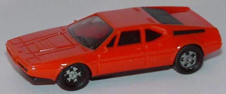 Foto 1:87 BMW M1 E26 rotorange Räder einteilig - herpa 2018