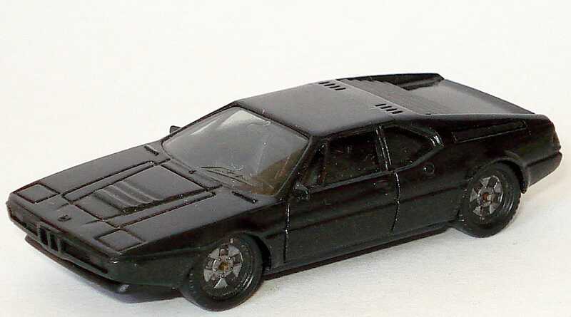 Foto 1:87 BMW M1 schwarz-met. herpa 3018