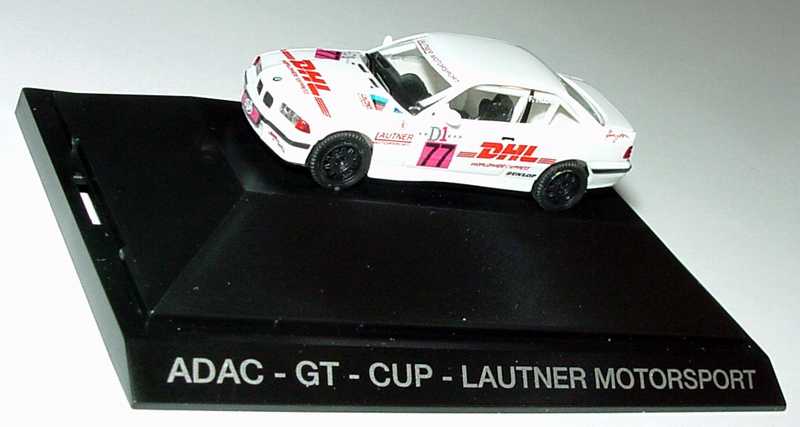 Foto 1:87 BMW M3 Coupé (E36) ADAC-GT-Cup ´95 Lautner Motorsport, DHL Nr.77, F. Huber herpa