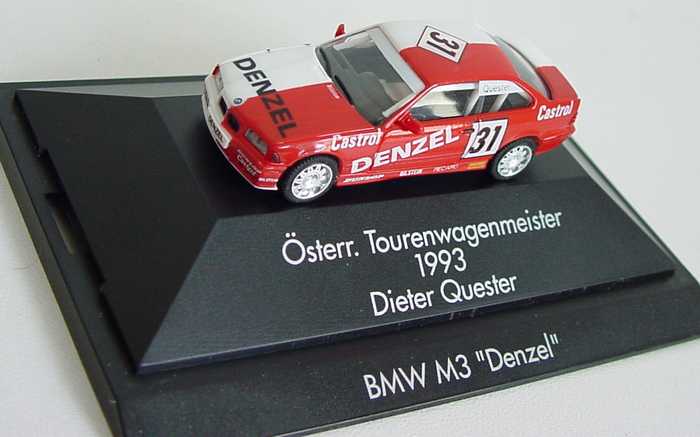 Foto 1:87 BMW M3 Coupé (E36) Denzel Nr. 31, Dieter Quester (ÖTM 1993) herpa
