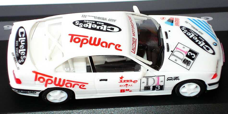 Foto 1:87 BMW M3 Coupé (E36) GT-Cup ´96 Lautner Motorsport, Topware Nr.3, Simon (GT-Cup-Gewinner 1996) herpa 226868