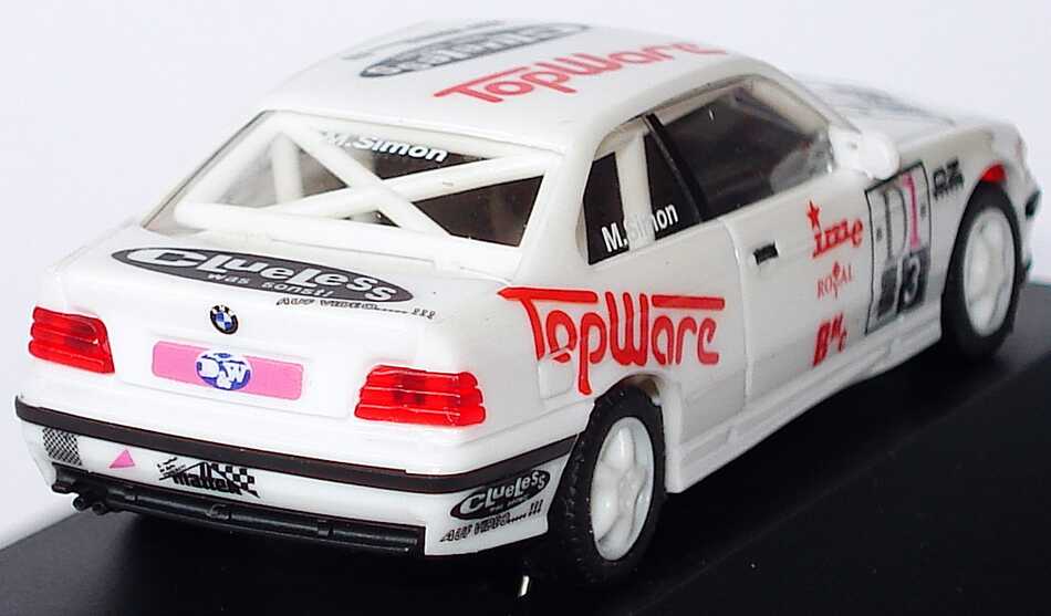 Foto 1:87 BMW M3 Coupé (E36) GT-Cup ´96 Lautner Motorsport, Topware Nr.3, Simon (GT-Cup-Gewinner 1996) herpa 226868