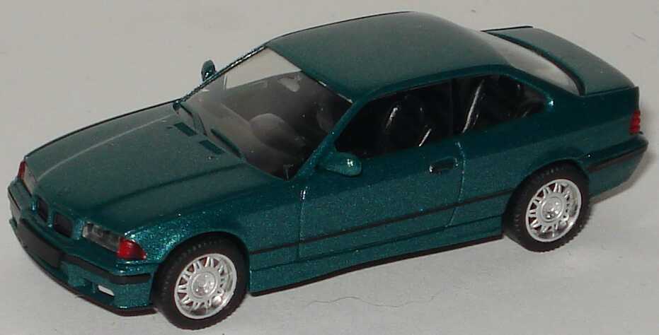 Foto 1:87 BMW M3 Coupé (E36) lagunengrün-met. herpa 031172