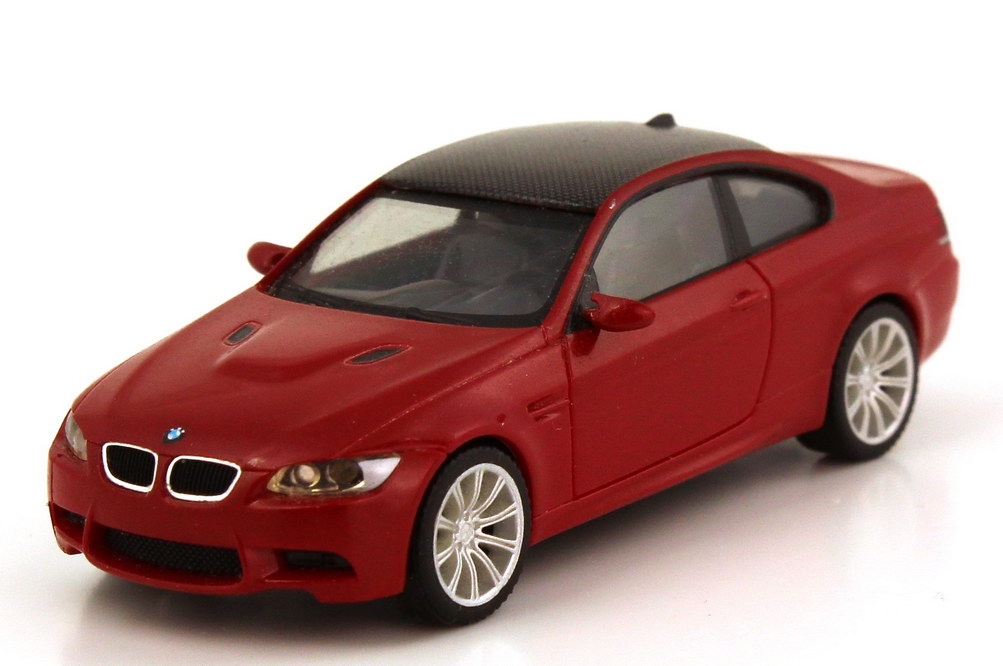 Foto 1:87 BMW M3 Coupé (E92) melbournerot herpa 80410422608