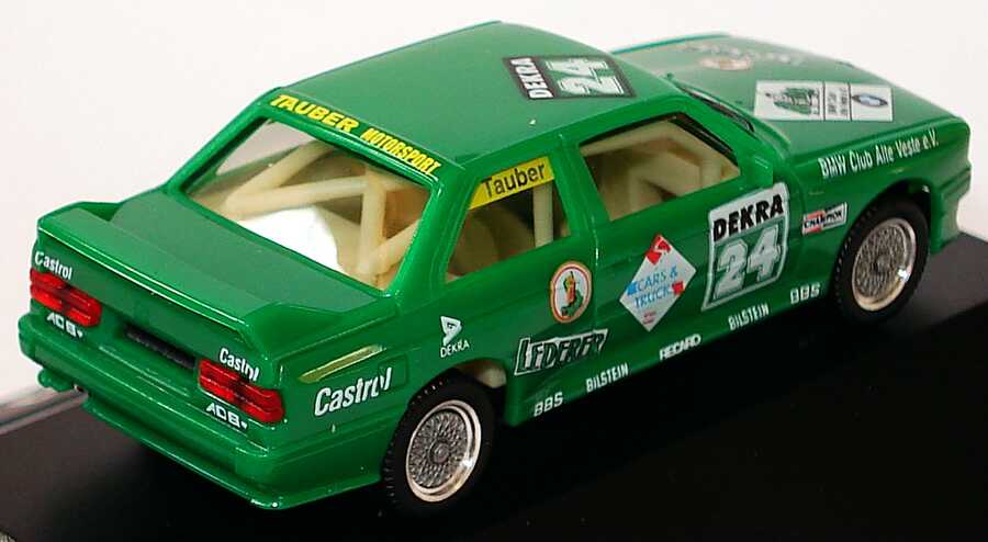 Foto 1:87 BMW M3 (E30) DTC ´92 Tauber Motorsport, Lederer, Cars & Trucks Nr.24, Tauber herpa