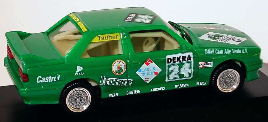 Foto 1:87 BMW M3 (E30) DTC ´92 Tauber Motorsport, Lederer, Cars & Trucks Nr.24, Tauber herpa