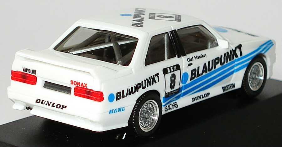 Foto 1:87 BMW M3 (E30) DTM 1988 Blaupunkt Nr.8, Olaf Manthey (Raceland) herpa 20-93007