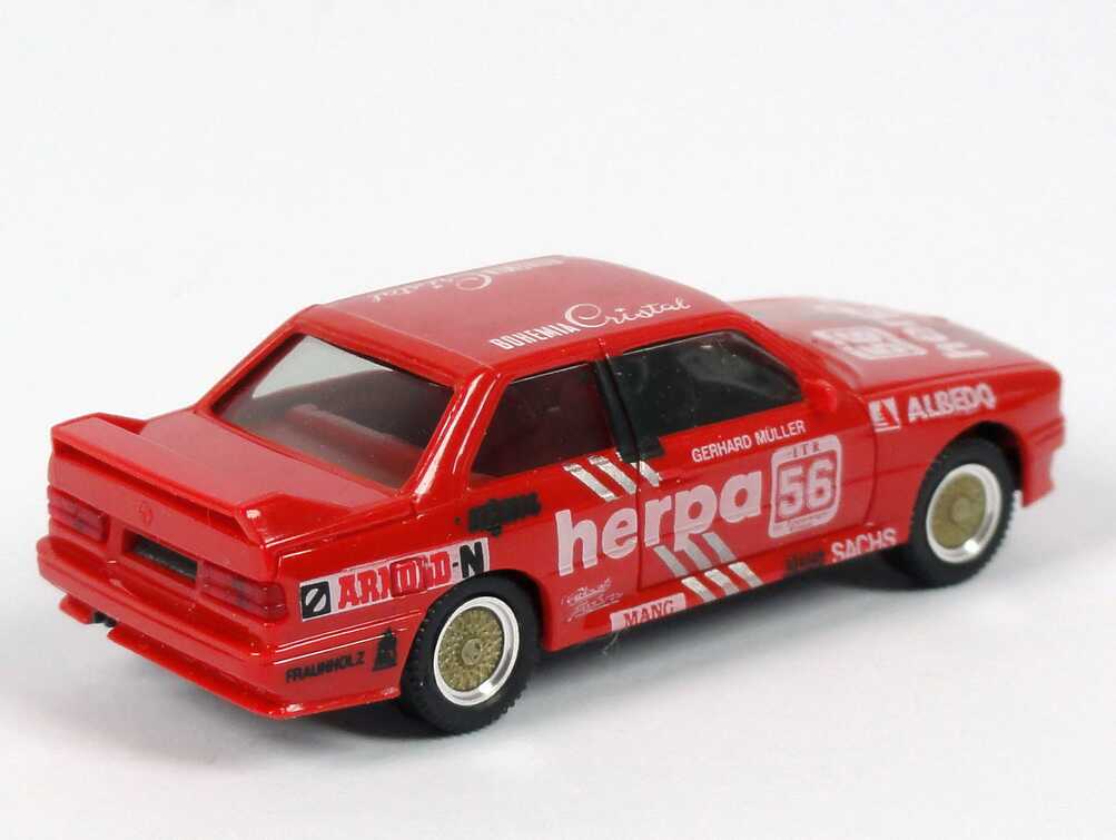 Foto 1:87 BMW M3 (E30) DTM 1988 herpa Nr.56 6. herpa IAA ´89 herpa