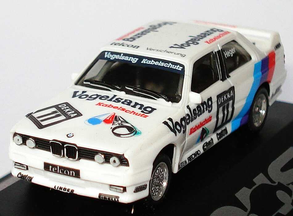 Foto 1:87 BMW M3 (E30) DTM 1990 Linder, Vogelsang Nr.11, Heger herpa 3526