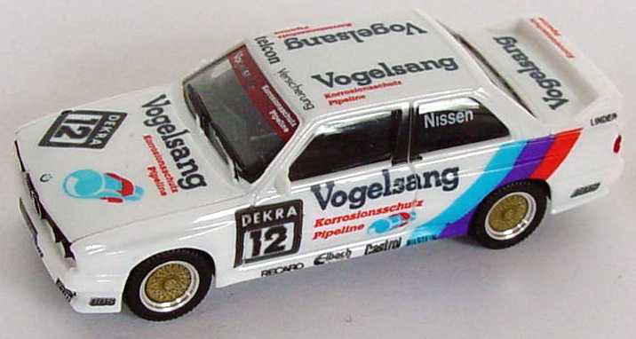 Foto 1:87 BMW M3 (E30) DTM 1990 Linder, Vogelsang Nr.12, Nissen (ohne PC-Box) herpa 3527