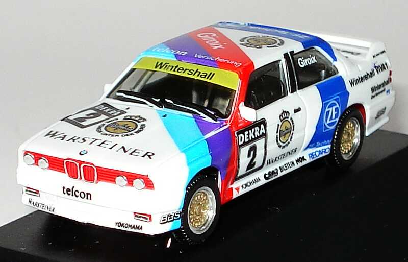 Foto 1:87 BMW M3 (E30) DTM 1990 Schnitzer Nr.2, Giroix Werbemodell herpa 82229417843