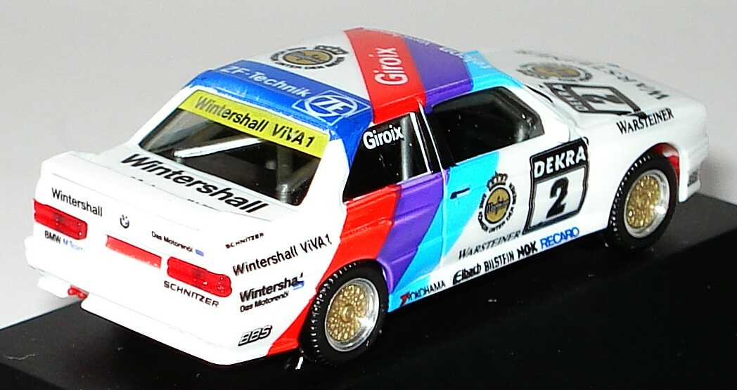 Foto 1:87 BMW M3 (E30) DTM 1990 Schnitzer Nr.2, Giroix Werbemodell herpa 82229417843