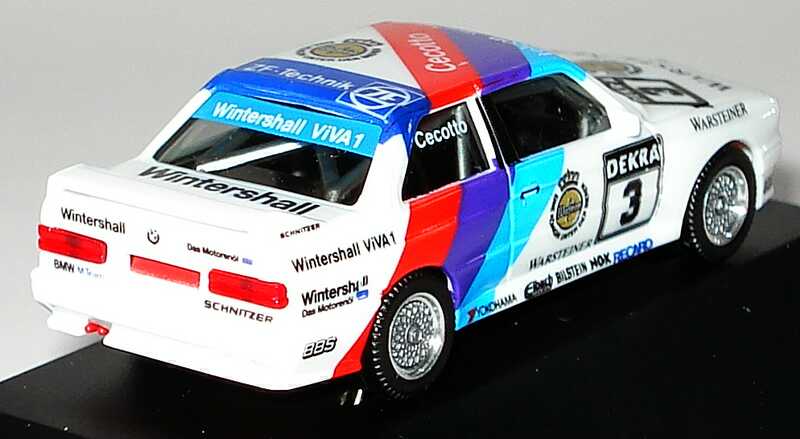 Foto 1:87 BMW M3 (E30) DTM 1990 Schnitzer Nr.3, Cecotto Werbemodell herpa 82229417842