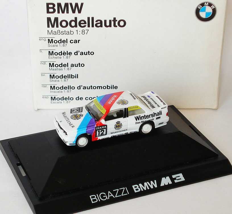 Foto 1:87 BMW M3 (E30) DTM 1991 Bigazzi Nr.12, Hahne Werbemodell herpa 82229417884
