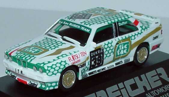 Foto 1:87 BMW M3 (E30) DTM 1991 Tauber, Tic Tac Nr.39, Dufter Streicher Automobile herpa