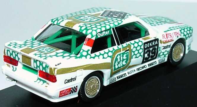 Foto 1:87 BMW M3 (E30) DTM 1991 Tauber, Tic Tac Nr.39, Dufter Streicher Automobile herpa